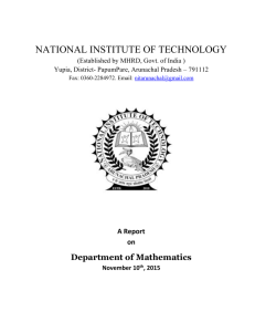 Faculty Members of Department of Mathematics