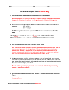 Assessment Questions Answer Key