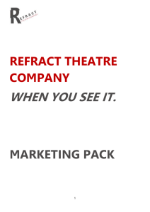 Marketing Resource Pack - Depicting real stories in an alternative