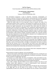 Call for Papers French Association of Economic History (AFHE