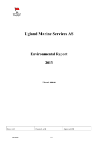 4 Environmental impact from office operation: 2011