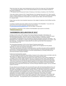 nuremberg declaration of 2012