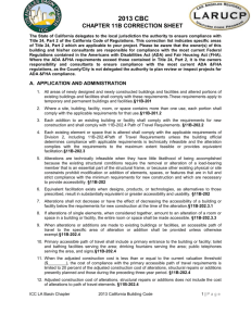 2013 cbc accessibility correction sheet chapter 11b