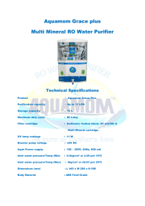 Aquamom Grace plus - Aquamom Water Purifier