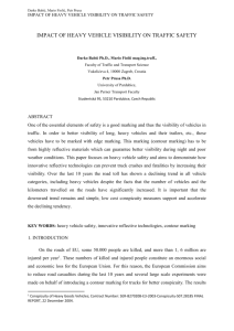 Impact of Heavy Vehicle Visibility on Traffic Safety