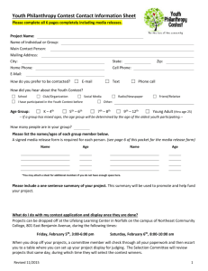 Fill-in Contest Application