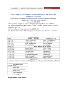 Meeting Program with Titles and Abstracts