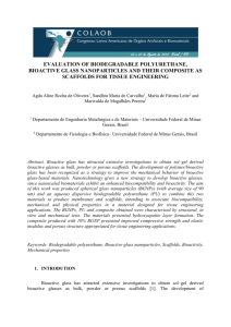 evaluation of biodegradable polyurethane, bioactive