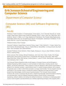 Software Engineering (BS) - The University of Texas at Dallas