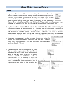 Command Pattern