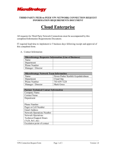 Partner Technical Contact Information