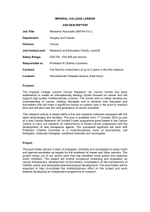 Job Title: Research Associate (SM144-10 c) - Workspace