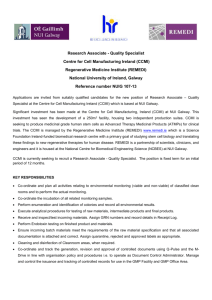 NUIG 107-13 Research Associate Quality Specialist