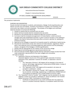AP 4020 Degree and Certificate Development (Program Approval)