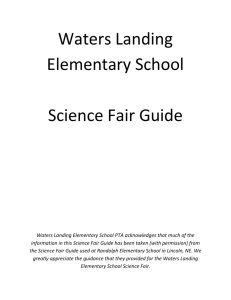 Waters Landing Elementary School PTA acknowledges that much of
