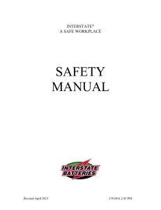 safety rules & policies