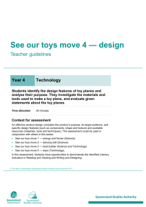 See our toys move 4 - Queensland Curriculum and Assessment