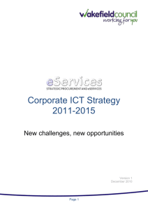ICT strategy to 2015