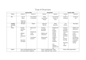 Size: 13 kB Curriculum Overview Year 4