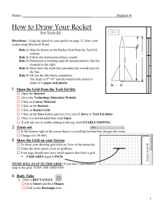 How to Draw Your Rocket