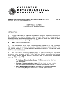 DMS2014 Doc 4 - Caribbean Meteorological Organization