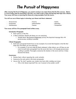 Internal conflict essay