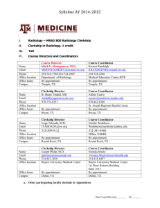 Syllabus AY 2014-2015 - College of Medicine