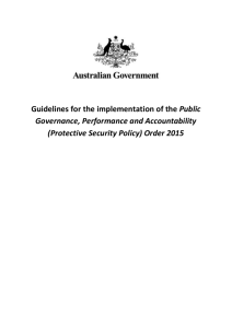 GPO Guidelines - July 2015 - Protective Security Policy Framework