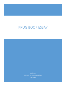 Krug book Essay - University at Buffalo