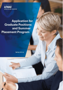 Graduate - Summer Intern Application form 2016-2017