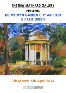 hazel green - The New Maynard Gallery