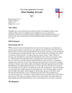 Word Document - The Lectionary Page