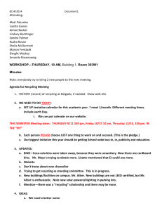 8/14/2014 slightly revised Agenda for Recycling Meeting aug 2014