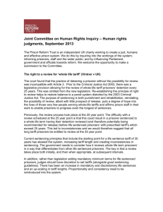 Joint Committee on Human Rights inquiry