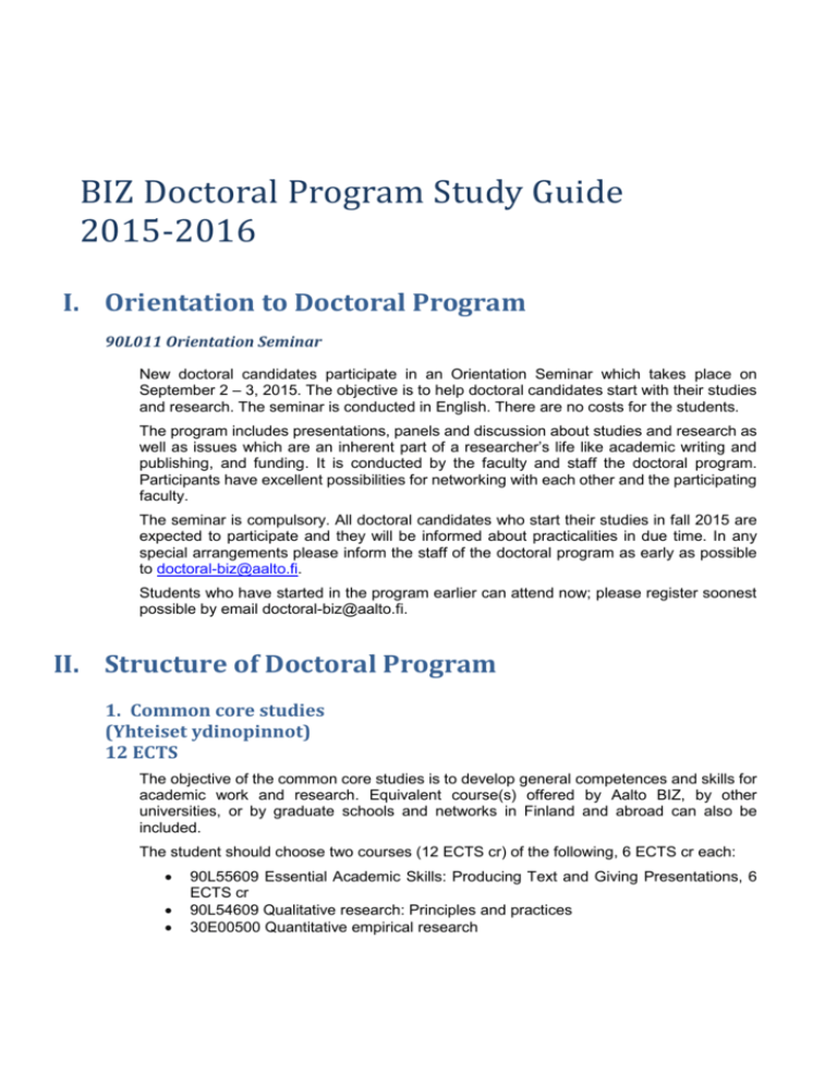 doctoral research guide