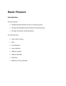 Ch 19 Basic Finance