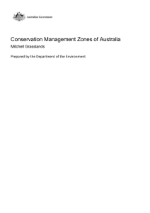 Conservation Management Zones of Australia: Mitchell Grasslands