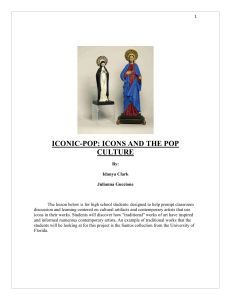 Traditional Icons in Contemporary Art Lesson Plan