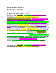 Reverse Engineering Your Writing