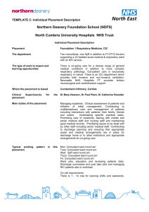 Respiratory (CIC) - Northern Deanery