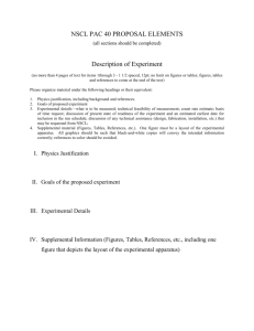 Proposal Elements Document