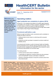 HealthCERT Bulletin September 2015