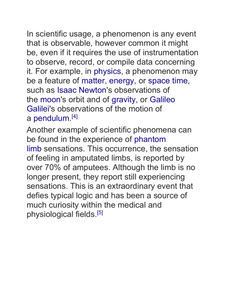 periodic phenomena definition