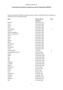 UNESCO status list (new)