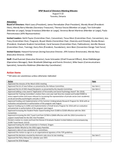 Forthcoming Fall 2015 - Society for Personality and Social Psychology