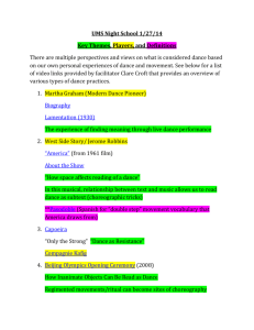 UMS Night School 1/27/14 Key Themes, Players, and