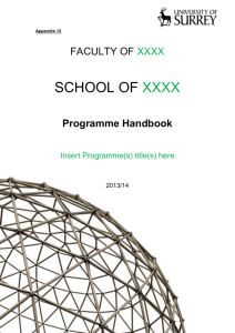 ASSESSMENT - University of Surrey