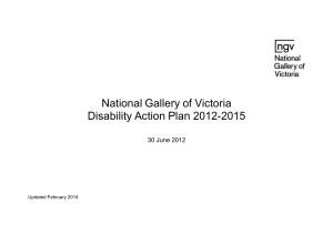 Aug 2012 update - National Gallery of Victoria