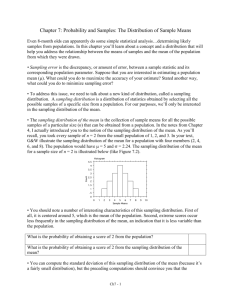 Chapter 2: Frequency Distributions