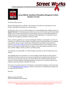 2015 Silent Auction Donation Request Letter Quattro